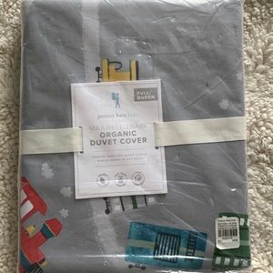 Pottery Barn Kids Organic Duvet Cover F/Q